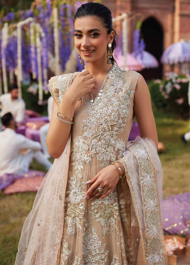 Izhar By Mushq Embroidered Chiffon Suits Unstitched 4 Piece MQ23IZ MCH-04 Meherbano - Luxury Collection