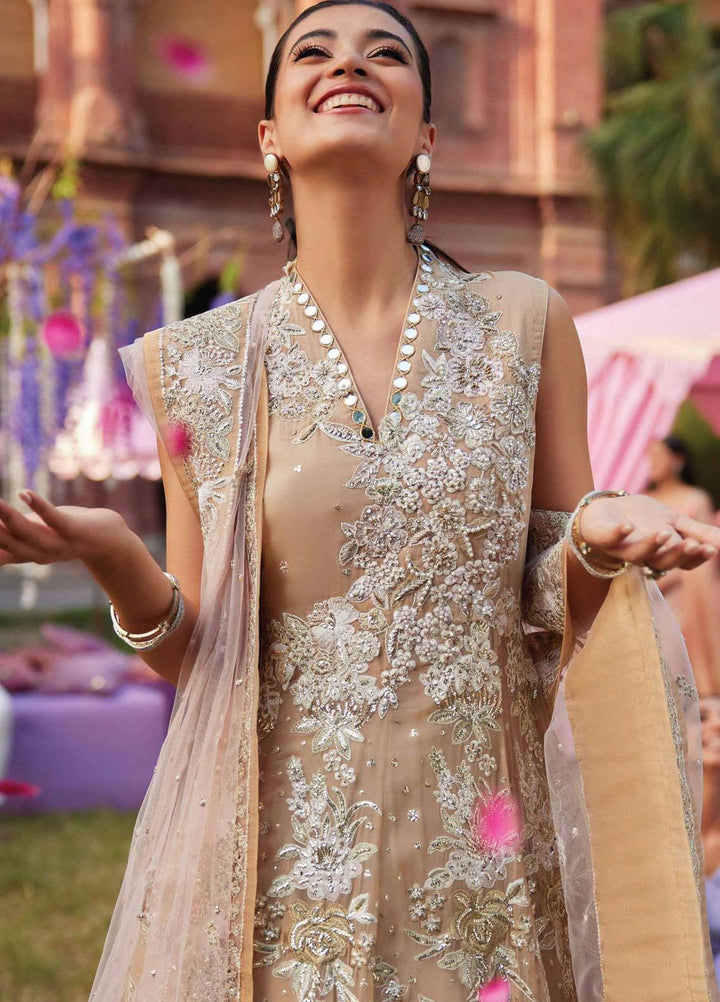 Izhar By Mushq Embroidered Chiffon Suits Unstitched 4 Piece MQ23IZ MCH-04 Meherbano - Luxury Collection