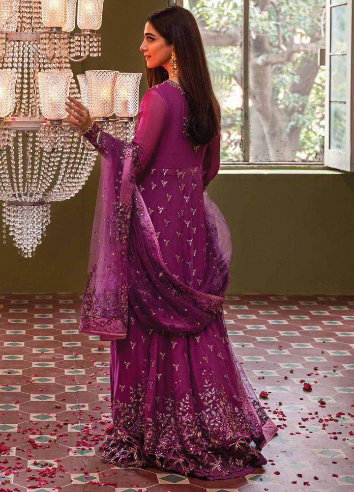 Izhar By Mushq Embroidered Chiffon Suits Unstitched 4 Piece MQ23IZ MCH-05 Shehrzaad - Luxury Collection