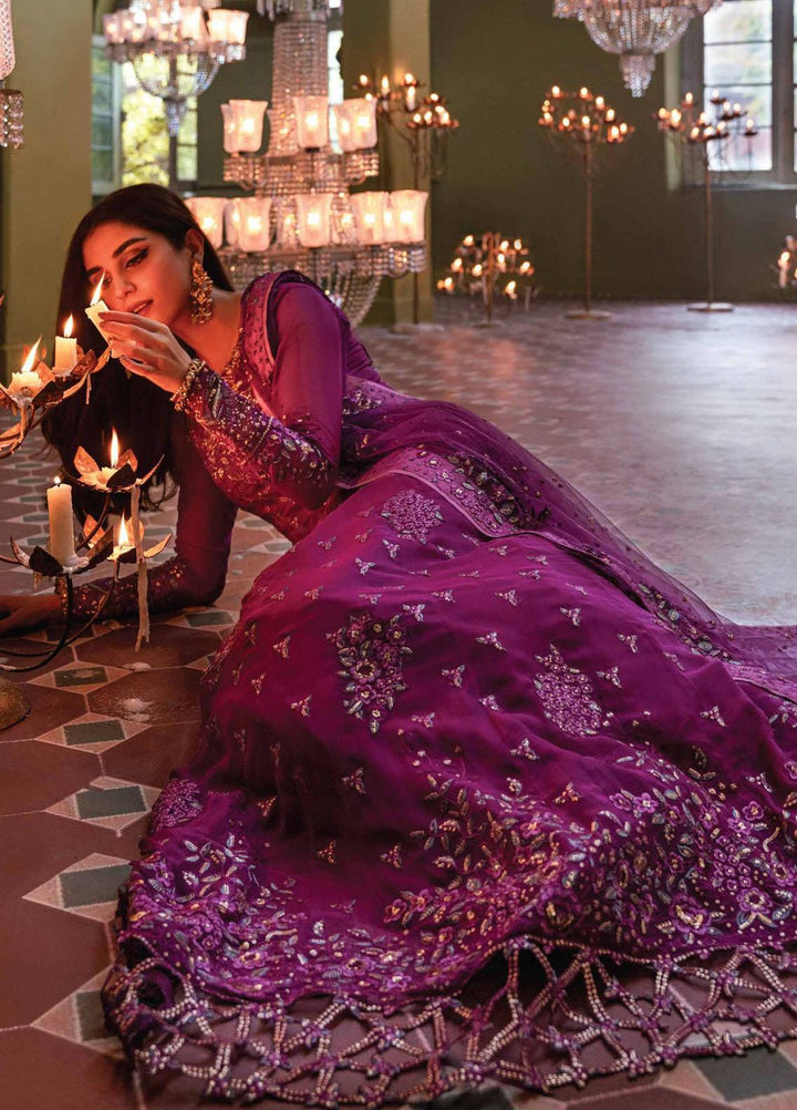 Izhar By Mushq Embroidered Chiffon Suits Unstitched 4 Piece MQ23IZ MCH-05 Shehrzaad - Luxury Collection