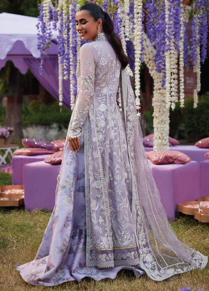 Izhar By Mushq Embroidered Chiffon Suits Unstitched 4 Piece MQ23IZ MCH-09 Muneezeh - Luxury Collection