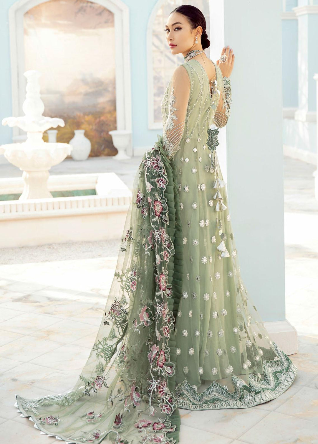 Celestial By Iznik Embroidered Net Suits Unstitched 3 Piece IZ22C ICC:04 Femme - Luxury Collection