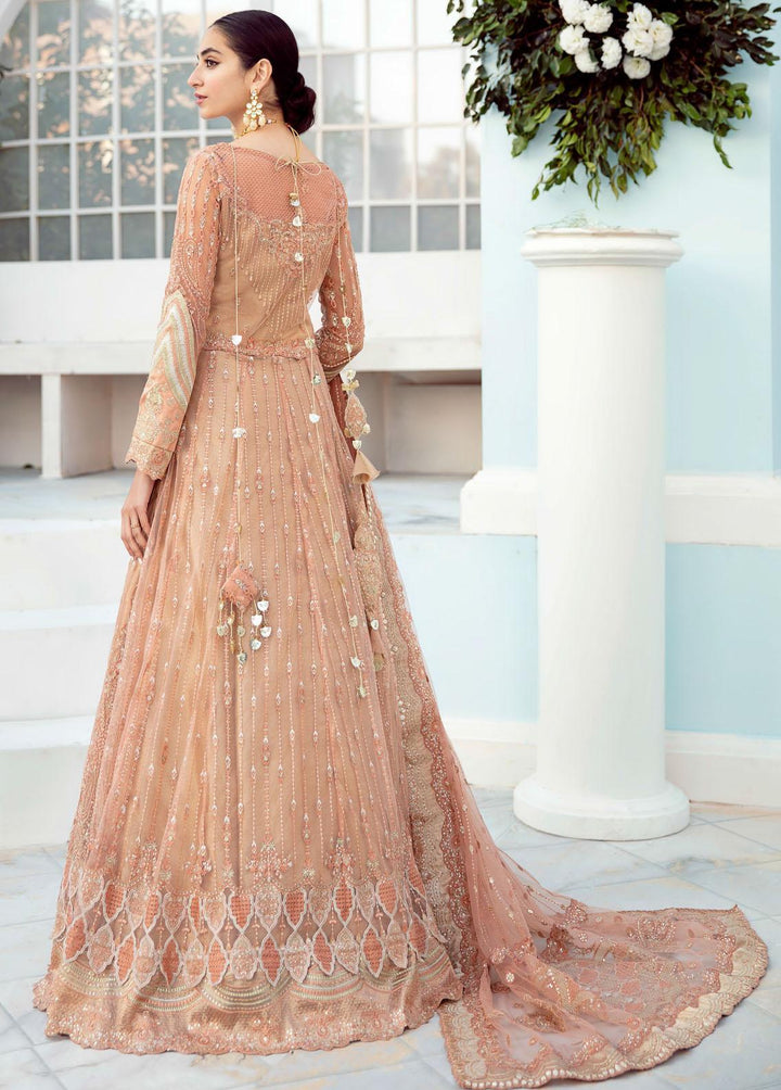 Celestial By Iznik Embroidered Net Suits Unstitched 3 Piece IZ22C ICC:07 Rose Quartz - Luxury Collection