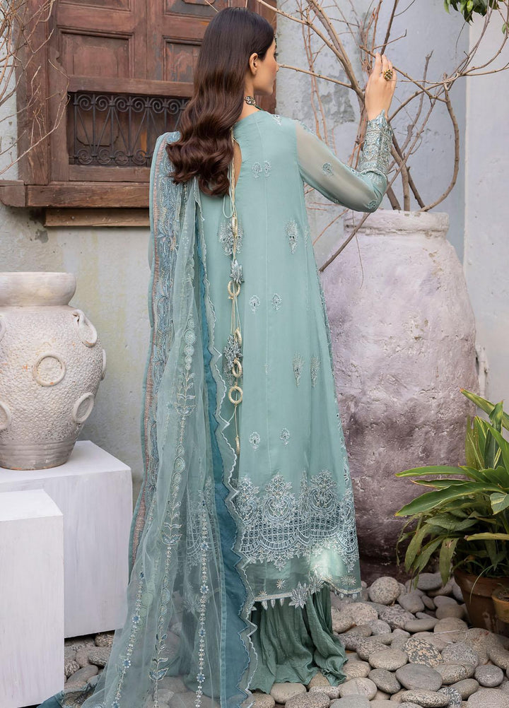 Iznik Embroidered Chiffon Suits Unstitched 3 Piece IZ23CH CC-21 Irene - Luxury Collection