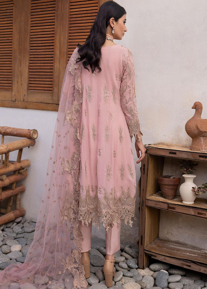 Iznik Embroidered Chiffon Suits Unstitched 3 Piece IZ23CH CC-22 Oriana - Luxury Collection