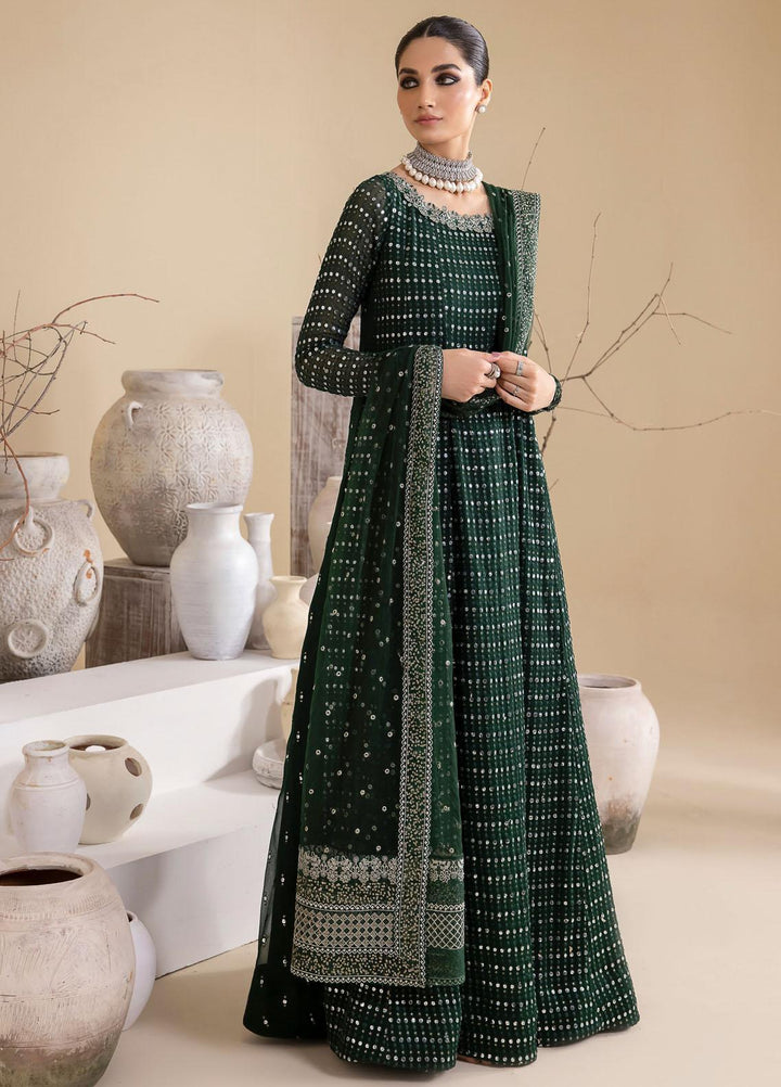 Iznik Embroidered Chiffon Suits Unstitched 3 Piece IZ23CH CC-26 Annette - Luxury Collection