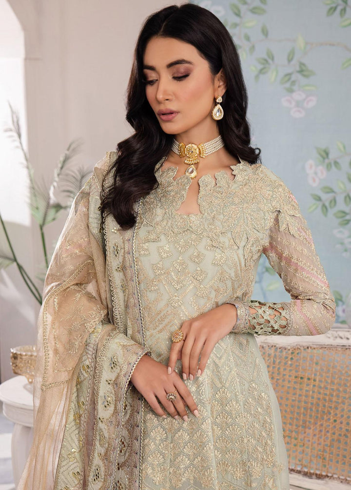 Iznik Embroidered Chiffon Suits Unstitched 3 Piece IZ24 CC 33 Qiana - Luxury Collection