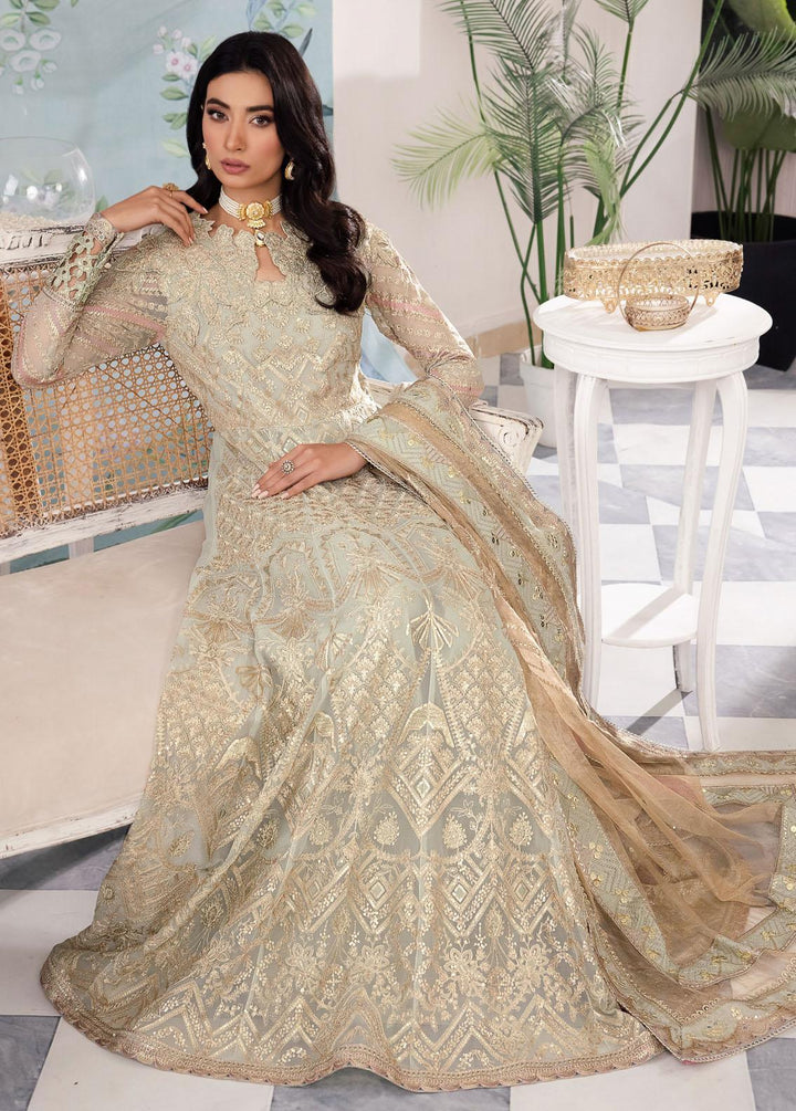 Iznik Embroidered Chiffon Suits Unstitched 3 Piece IZ24 CC 33 Qiana - Luxury Collection