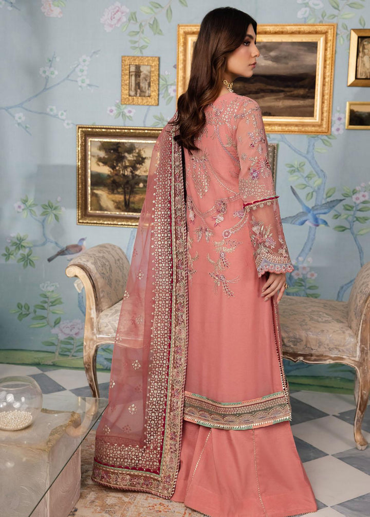 Iznik Embroidered Chiffon Suits Unstitched 3 Piece IZ24 CC 35 Dareen - Luxury Collection