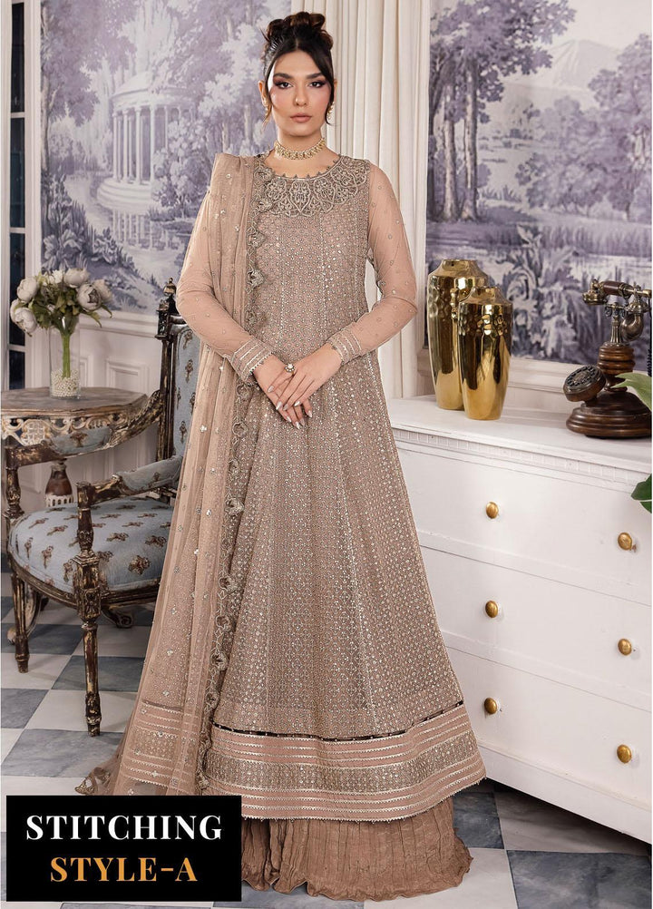 Iznik Embroidered Net Suits Unstitched 3 Piece IZ24 CC 36 Damiyah - Luxury Collection