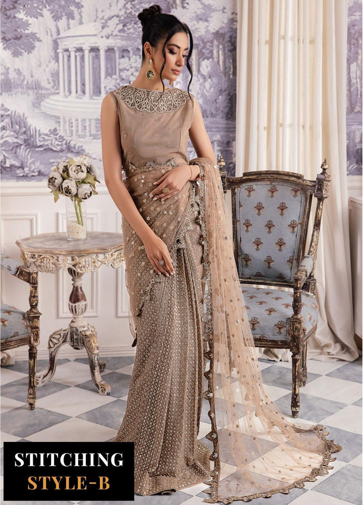 Iznik Embroidered Net Suits Unstitched 3 Piece IZ24 CC 36 Damiyah - Luxury Collection