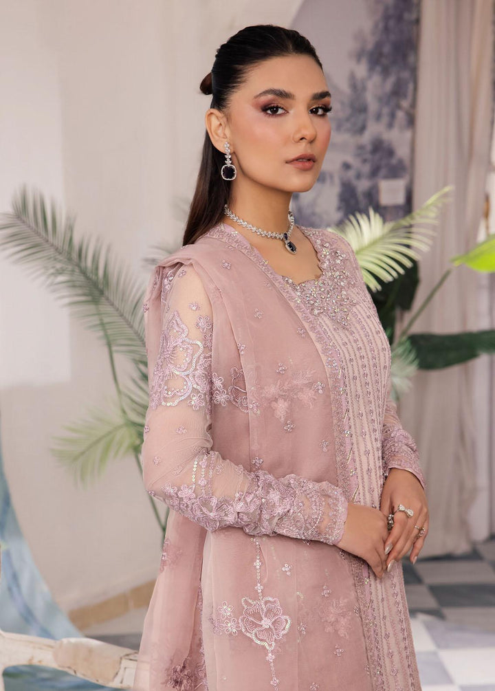 Iznik Embroidered Net Suits Unstitched 3 Piece IZ24 CC 39 Bareen - Luxury Collection