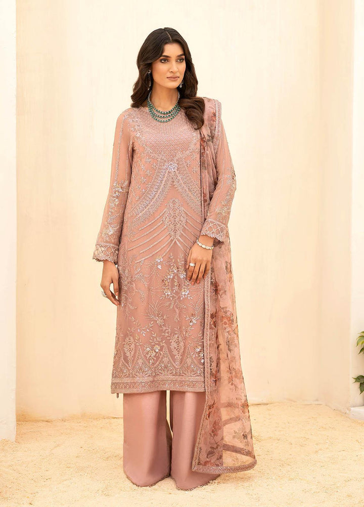 Iznik Embroidered Chiffon Suits Unstitched 3 Piece IZ23C CC 01 Kayra - luxury Collection