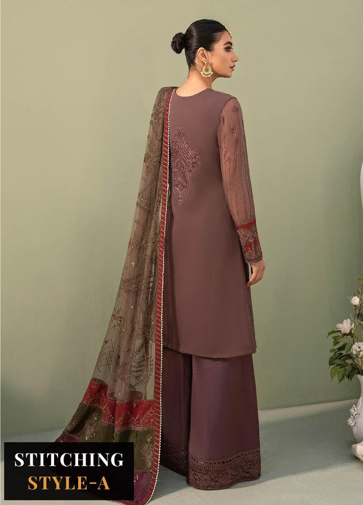 Iznik Embroidered Chiffon Suits Unstitched 3 Piece IZ23C CC 02 Adya - luxury Collection