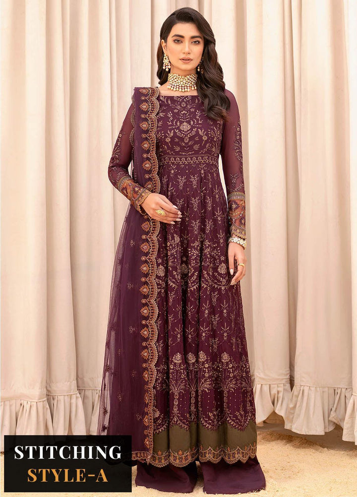 Iznik Embroidered Chiffon Suits Unstitched 3 Piece IZ23C CC 04 Anais - luxury Collection