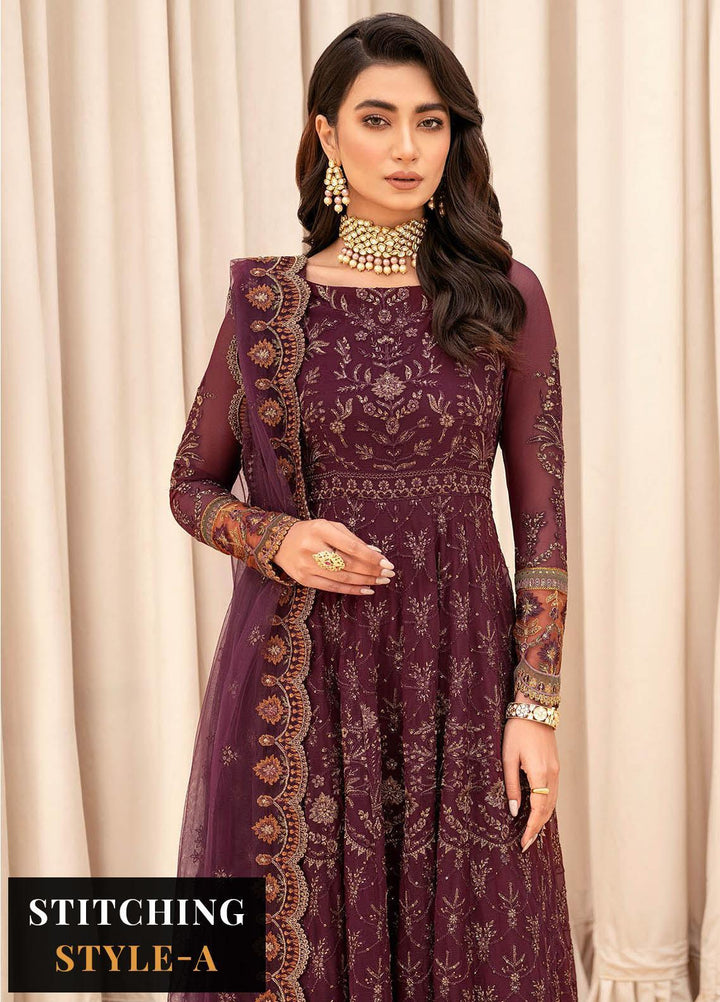 Iznik Embroidered Chiffon Suits Unstitched 3 Piece IZ23C CC 04 Anais - luxury Collection