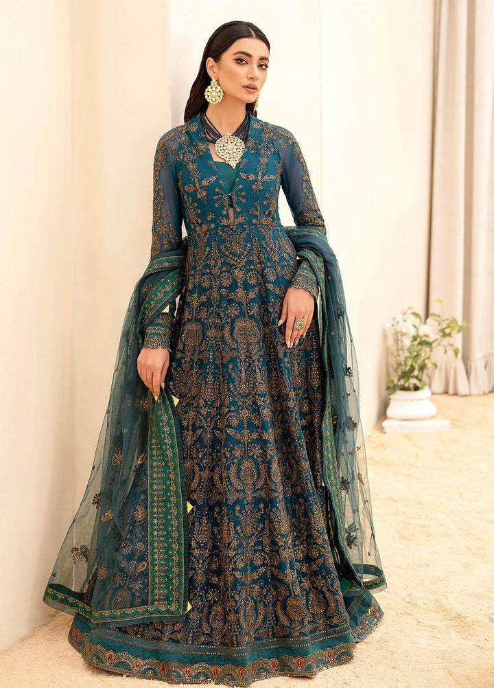 Iznik Embroidered Chiffon Suits Unstitched 3 Piece IZ23C CC 09 Rutvi - luxury Collection