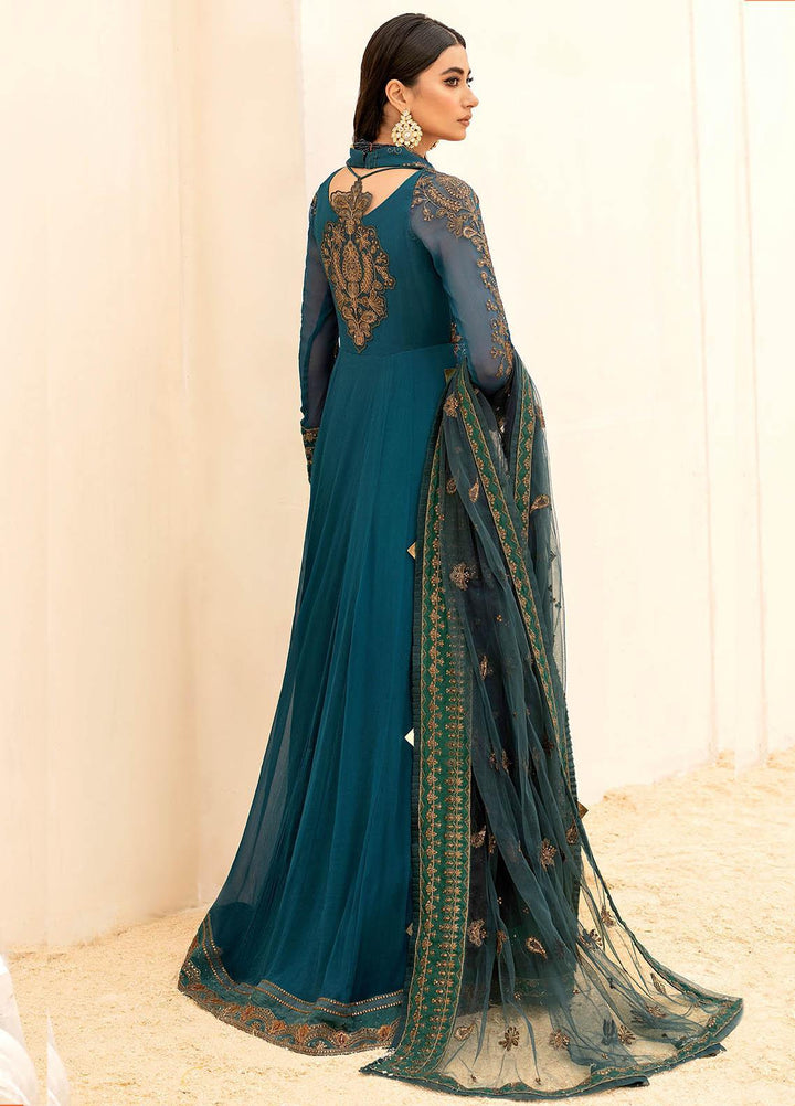 Iznik Embroidered Chiffon Suits Unstitched 3 Piece IZ23C CC 09 Rutvi - luxury Collection