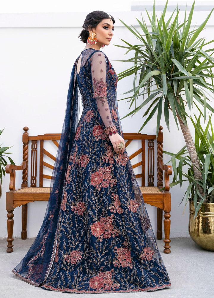 Iznik Embroidered Net Suits Unstitched 3 Piece IZ23-C2 CC-18 Zoe - Luxury Collection