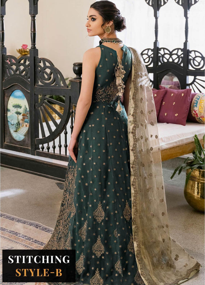 Iznik Embroidered Net Suits Unstitched 3 Piece IZ23-C2 CC-20 Mia - Luxury Collection