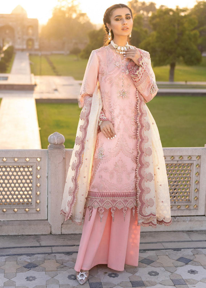 Iznik Embroidered Paper Cotton Suits Unstitched 3 Piece IZ21F 03 Gulsuyu - Festive Collection