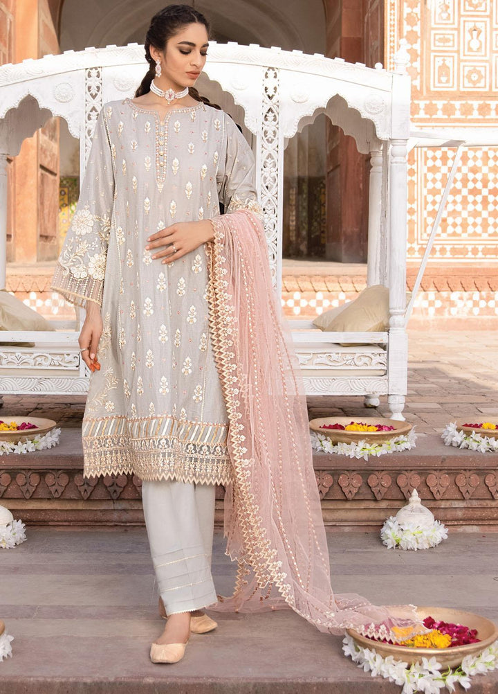 Iznik Embroidered Lawn Suits Unstitched 3 Piece IZ21F 10 Taghim - Festive Collection