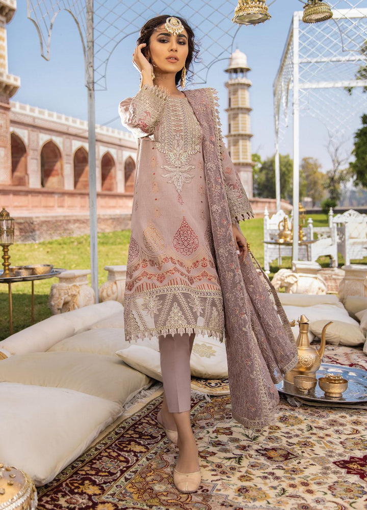 Iznik Embroidered Jacquard Suits Unstitched 3 Piece IZ21F 11 Naem - Festive Collection