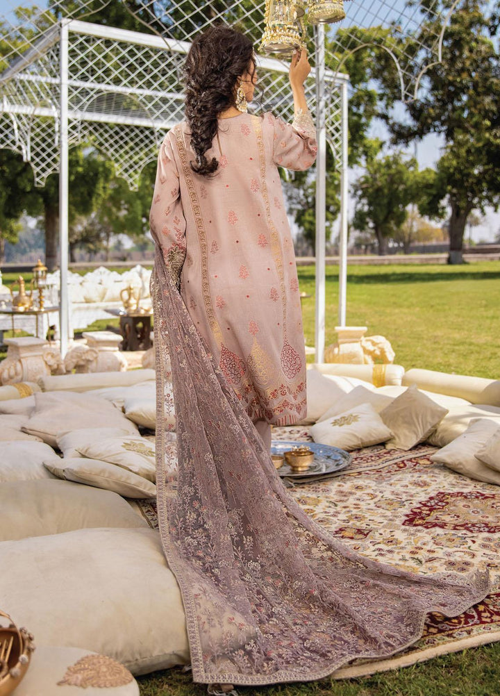 Iznik Embroidered Jacquard Suits Unstitched 3 Piece IZ21F 11 Naem - Festive Collection