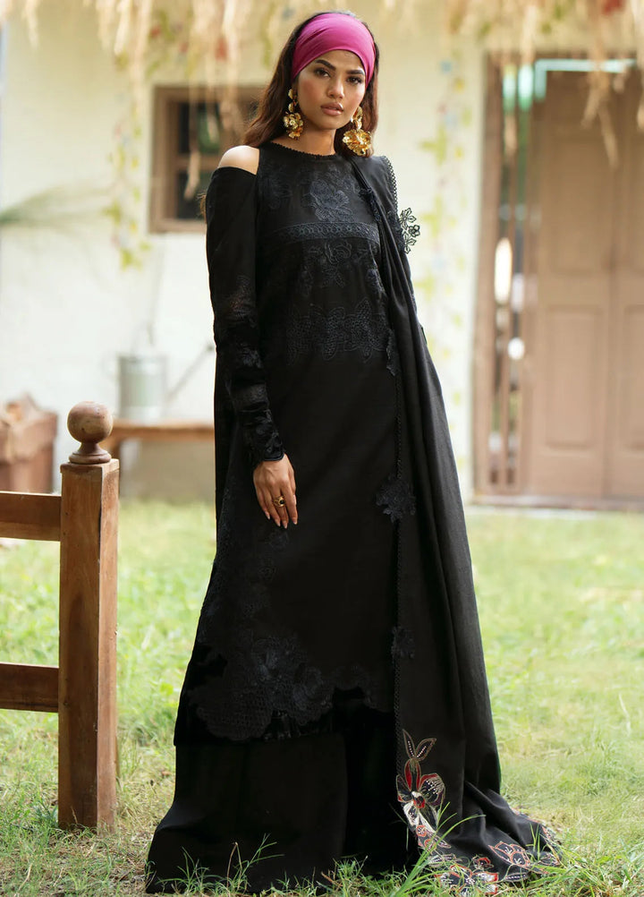 Iznik Embroidered Khaddar Suit Unstitched 3 Piece IZ24PW IPK-11 - Winter Collection