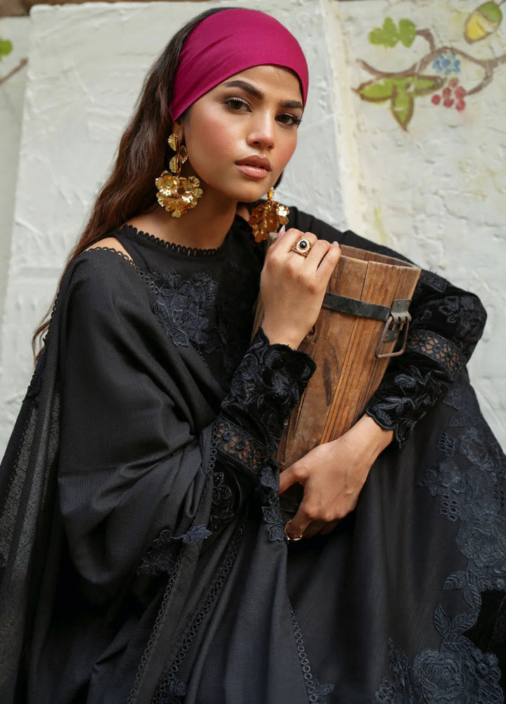 Iznik Embroidered Khaddar Suit Unstitched 3 Piece IZ24PW IPK-11 - Winter Collection