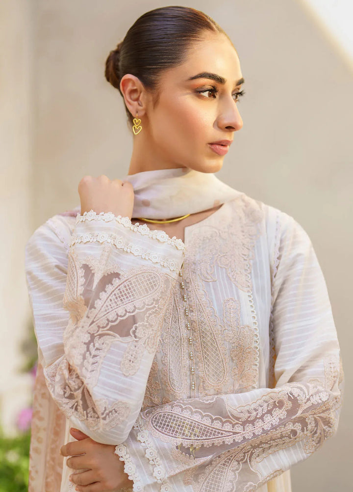 Iznik Embroidered Lawn Suit Unstitched 3 Piece IZ24F SFL-03 Revelry- Festive Collection