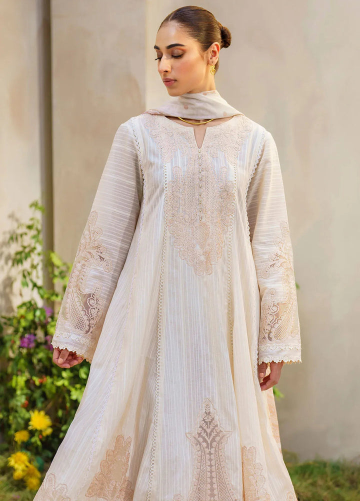 Iznik Embroidered Lawn Suit Unstitched 3 Piece IZ24F SFL-03 Revelry- Festive Collection