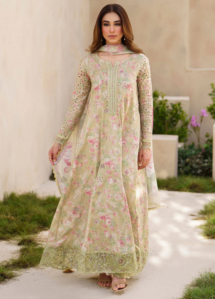 Iznik Embroidered Lawn Suit Unstitched 3 Piece IZ24F SFL-05 Radiance - Festive Collection
