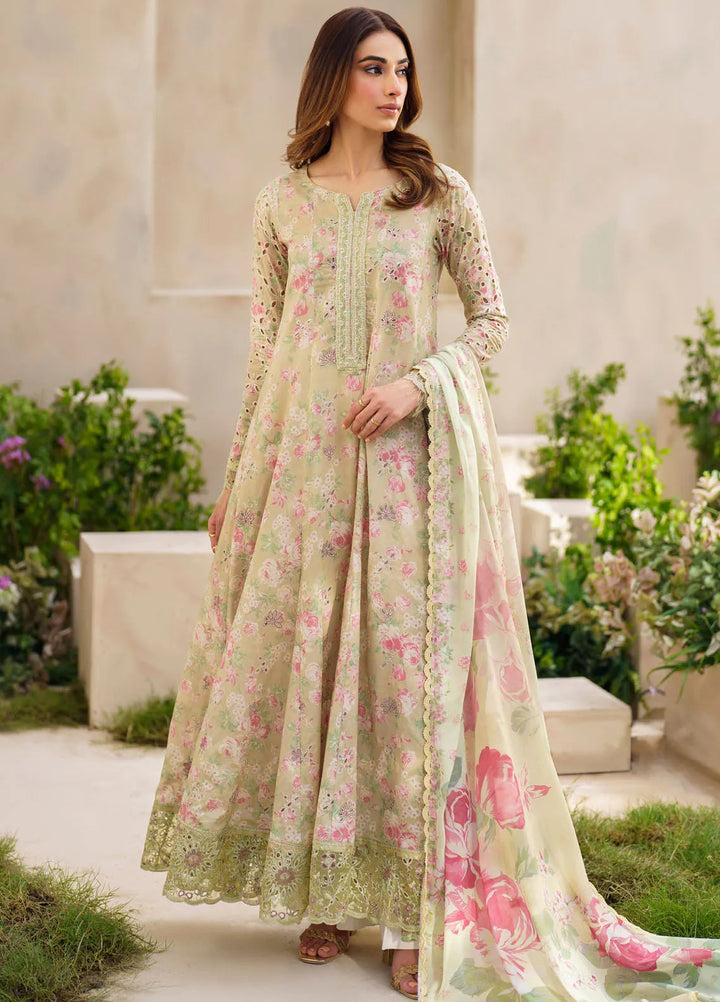 Iznik Embroidered Lawn Suit Unstitched 3 Piece IZ24F SFL-05 Radiance - Festive Collection