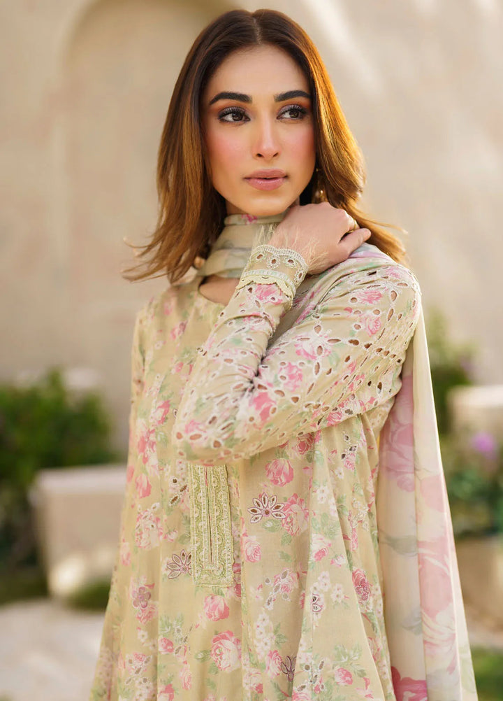 Iznik Embroidered Lawn Suit Unstitched 3 Piece IZ24F SFL-05 Radiance - Festive Collection