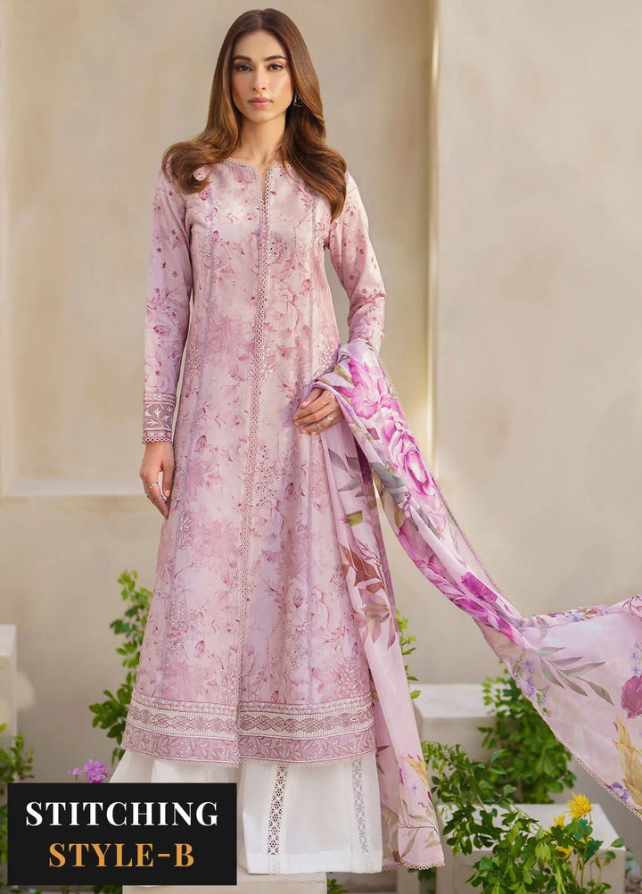 Iznik Embroidered Lawn Suit Unstitched 3 Piece IZ24F SFL-06 Opulence - Festive Collection