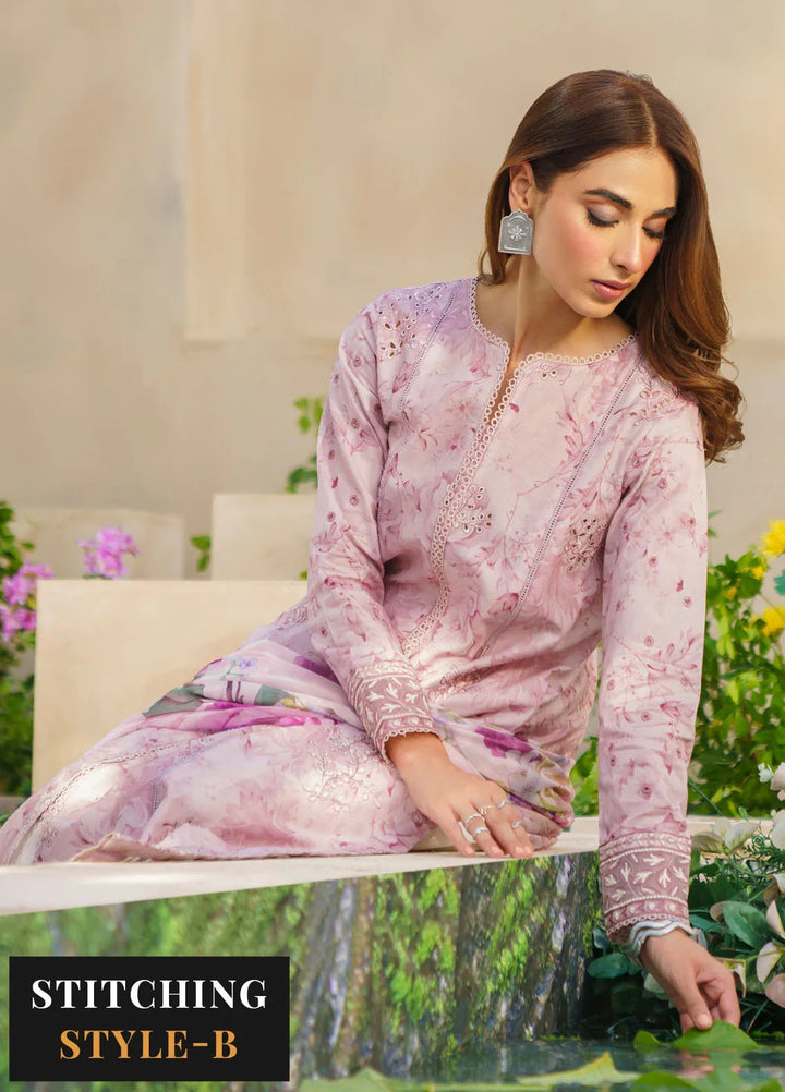 Iznik Embroidered Lawn Suit Unstitched 3 Piece IZ24F SFL-06 Opulence - Festive Collection