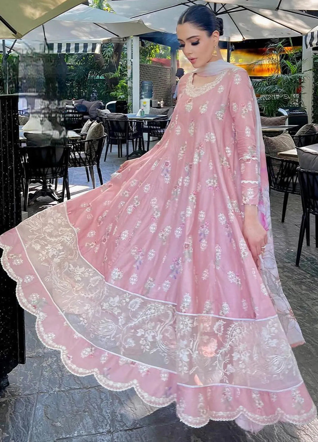 Iznik Embroidered Lawn Suit Unstitched 3 Piece IZ24F SFL-08 Euphoria - Festive Collection