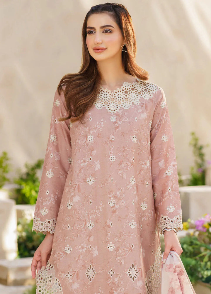 Iznik Embroidered Lawn Suit Unstitched 3 Piece IZ24F SFL-11 Bliss - Festive Collection