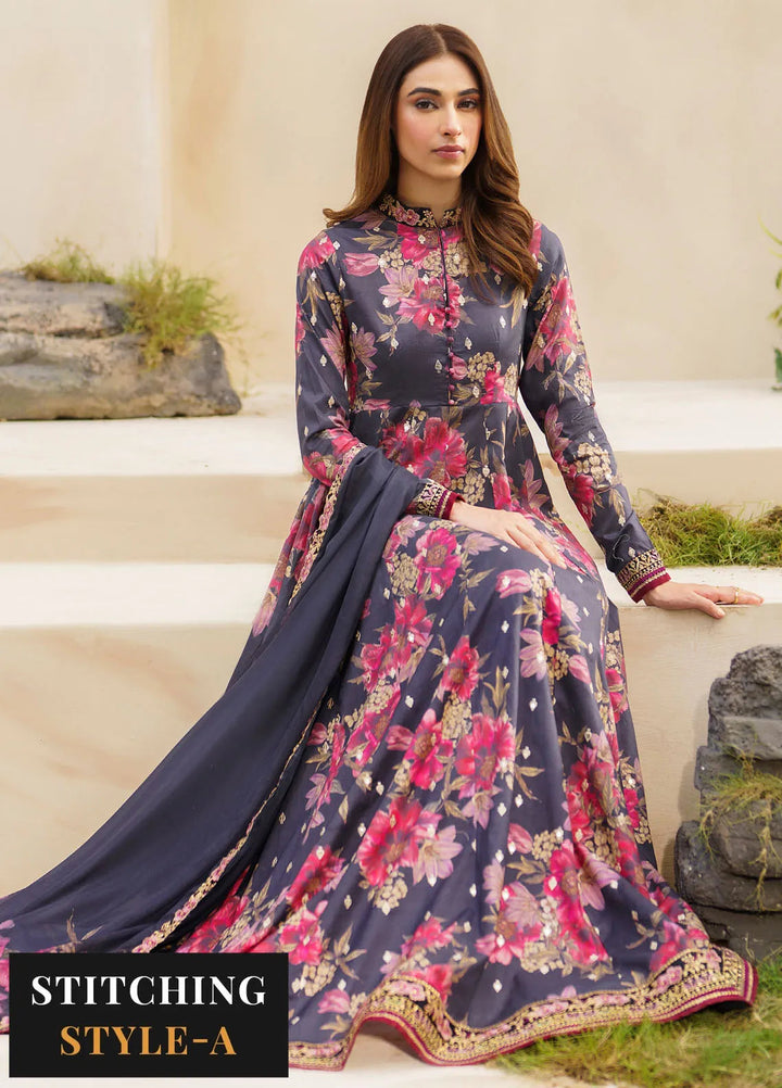 Iznik Embroidered Lawn Suit Unstitched 3 Piece IZ24F SFL-12 Resplendence - Festive Collection