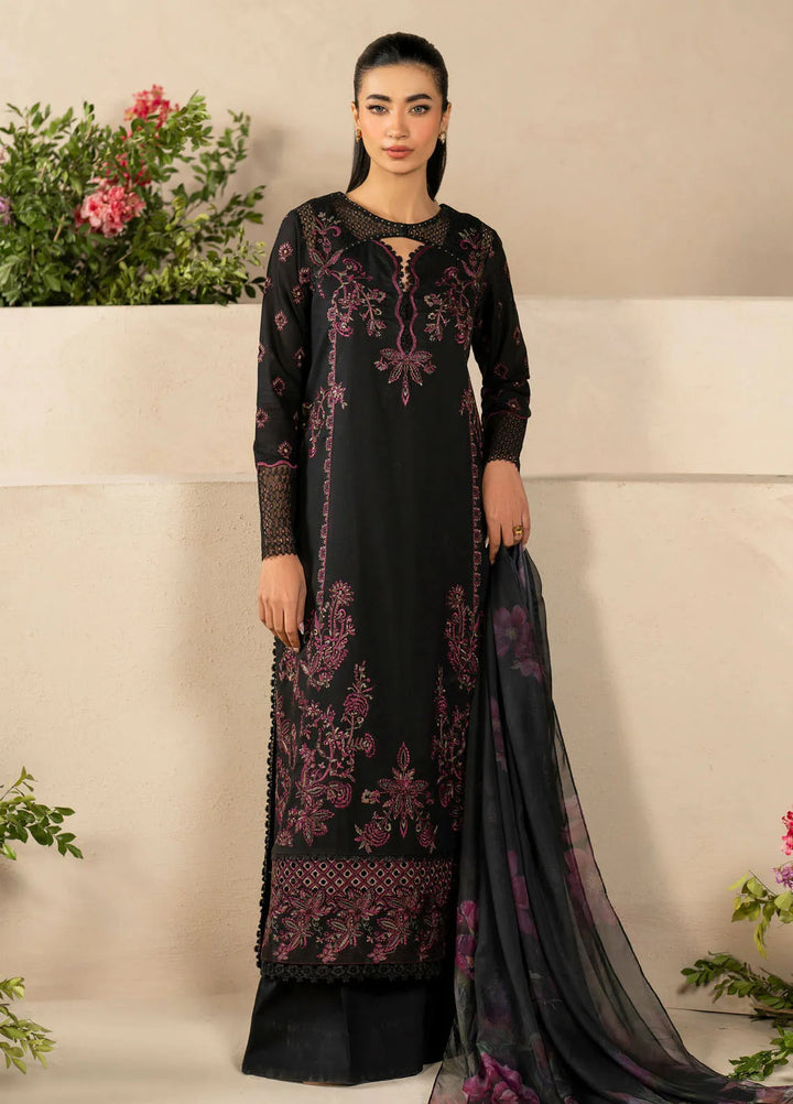 Iznik Embroidered Lawn Suit Unstitched 3 Piece IZ25FE EFL-03 - Summer Collection