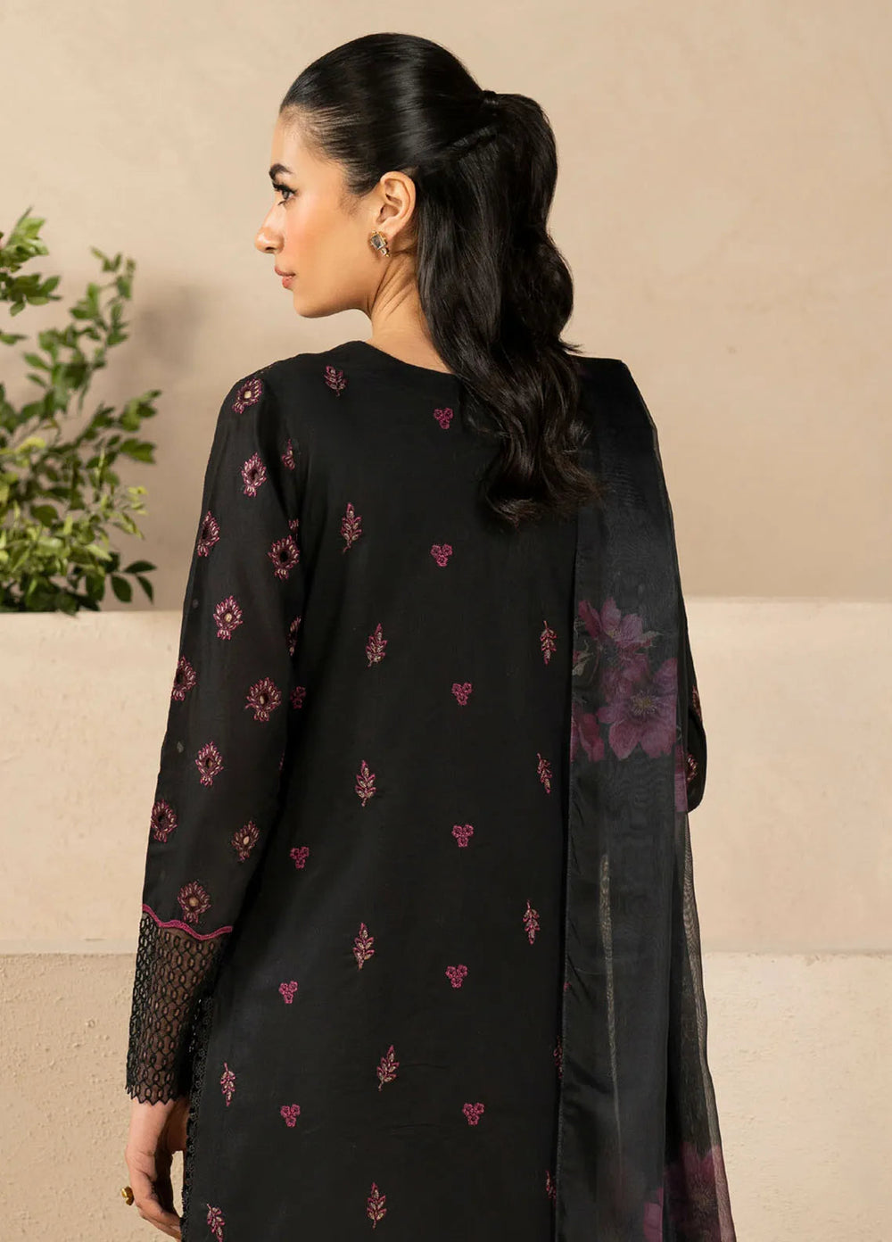 Iznik Embroidered Lawn Suit Unstitched 3 Piece IZ25FE EFL-03 - Summer Collection