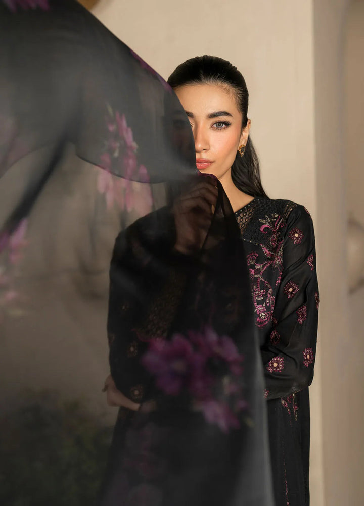 Iznik Embroidered Lawn Suit Unstitched 3 Piece IZ25FE EFL-03 - Summer Collection