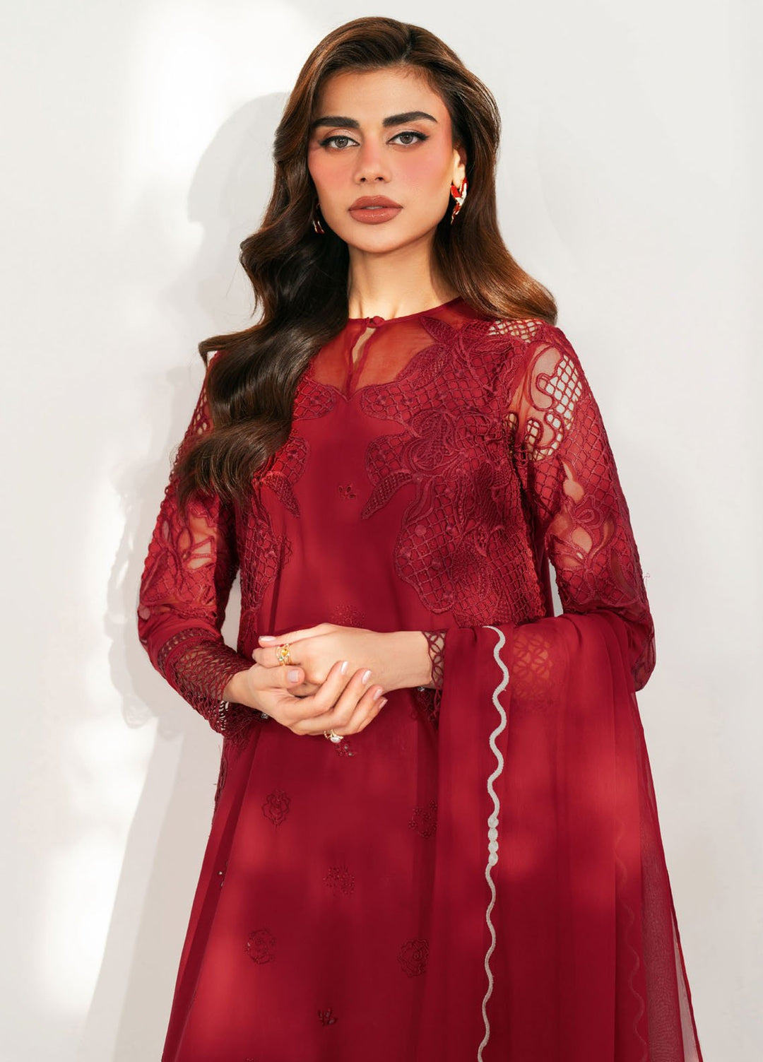 Iznik Embroidered Lawn Suits Unstitched 3 Piece IZ25FE IFE-01 - Summer Collection