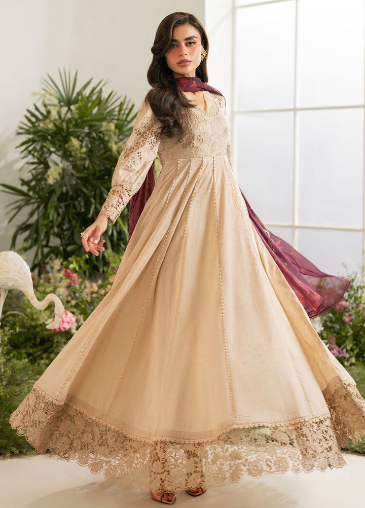 Iznik Embroidered Lawn Suits Unstitched 3 Piece IZ25FE IFE-05 - Summer Collection