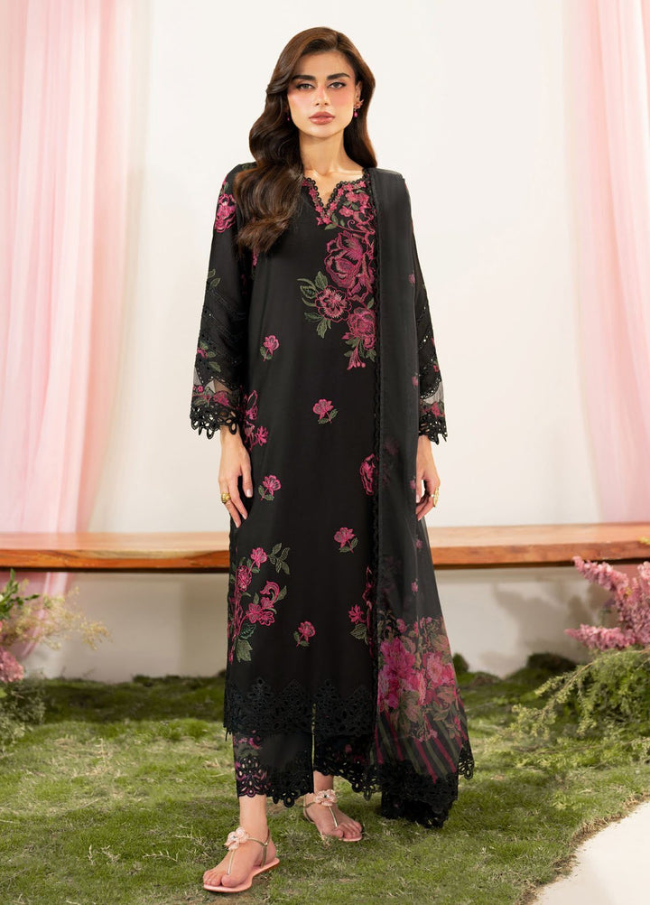 Iznik Embroidered Lawn Suits Unstitched 3 Piece IZ25FE IFE-06 - Summer Collection