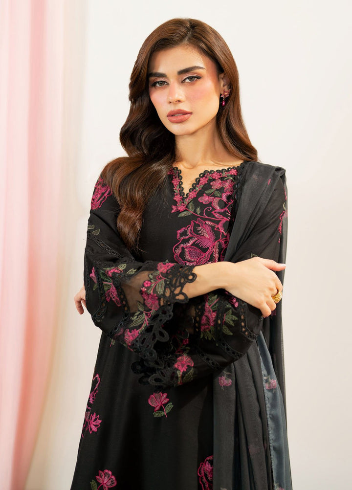 Iznik Embroidered Lawn Suits Unstitched 3 Piece IZ25FE IFE-06 - Summer Collection