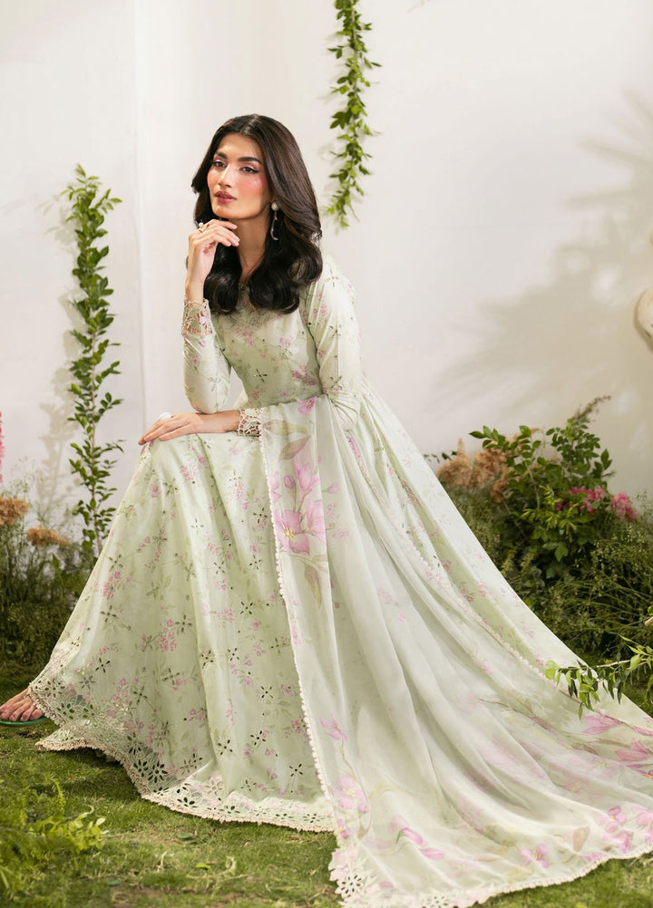 Iznik Embroidered Lawn Suits Unstitched 3 Piece IZ25FE IFE-11 - Summer Collection