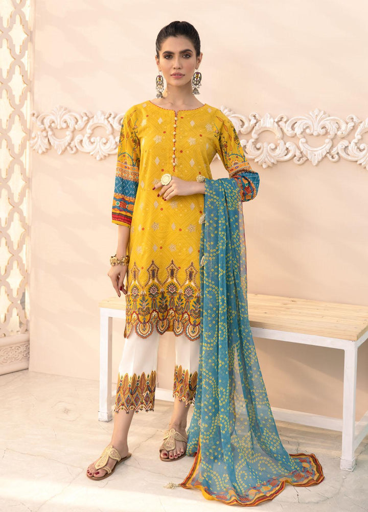 Guzel By Iznik Embroidered Lawn Suits Unstitched 3 Piece IZ21G 01 Saahil - Summer Collection