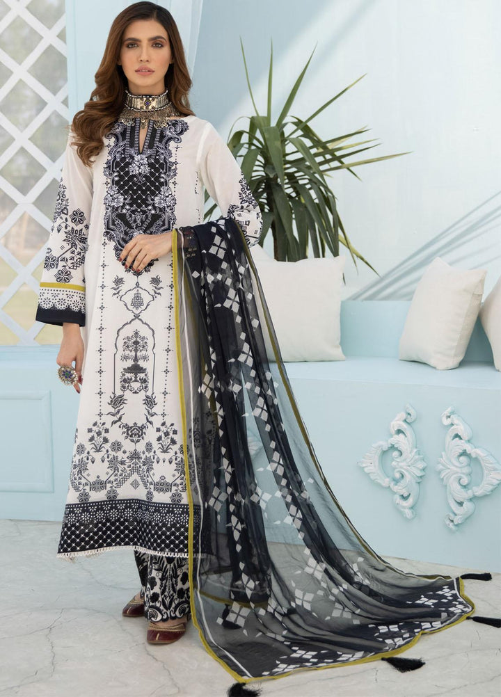 Guzel By Iznik Embroidered Lawn Suits Unstitched 3 Piece IZ21G 04 Asil - Summer Collection